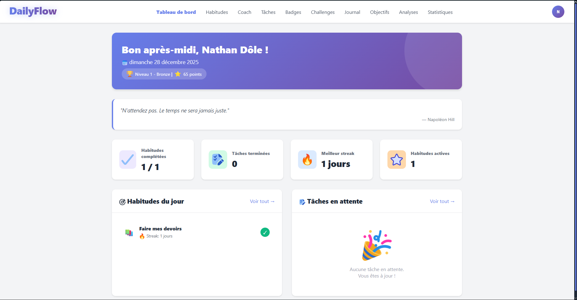DailyFlow : Découvrez notre nouvelle application