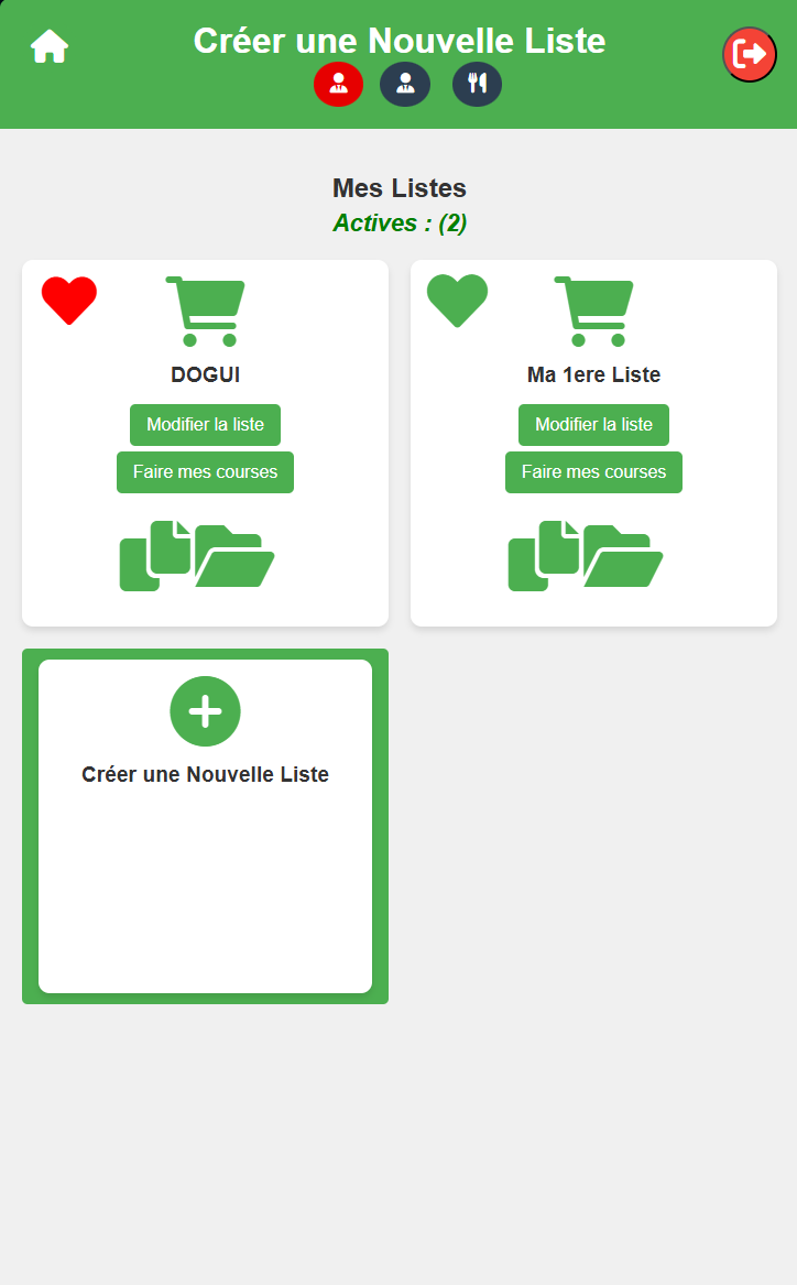 Aperçu de GroceryGenius